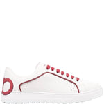 Salvatore Ferragamo - Women's Manhattan Gancini-print Sneakers