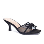 Chinese Laundry - Women's Jump Up Dress Slide Bow Kitten Heel
