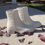Vintage Havana - Women's Lug Sole Leather Bootie
