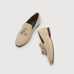 Walk London - Women's Trent Tassel Suede Loafer