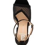 Andrea - Women's Mesh Block Heel Sandal