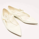 Valentino Garavani - Women's Tiptoe Patent Leather Ballerina Flat