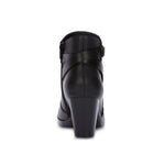 Andrea - Women's Buckle Strap Block Heel Boots
