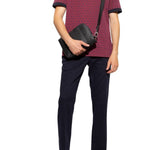Salvatore Ferragamo - Men's Borg Leather Sneakers