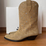 Isabel Marant - Women's Duerto Suede Eyelet Boot