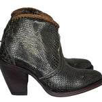 Allens Boots - Women's Kyra Exotic High Heel Ankle Boots