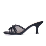 Chinese Laundry - Women's Jump Up Dress Slide Bow Kitten Heel