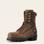 Ariat - Men's Powerline 8" Waterproof Composite Toe Work Boot - Wide