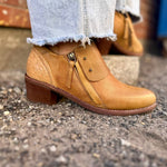 Halsa Footwear - Women's Michelle Leather Bootie