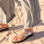 L'Amour Des Pieds - Women's Alanza Leather Sandal