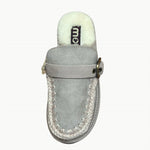 Mou - Women's Platform Suede Clog