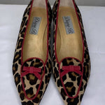 Diane B. - Women's Leopard Print Bow Low Heel Pumps