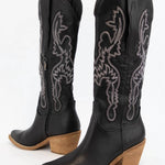 Ccocci - Women's Pointed Toe Cowboy Boot