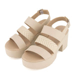 Andrea - Women's Chunky Heeled Sandal
