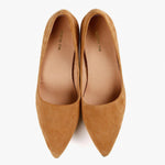 All Black - Women's Oval Kitten Pump
