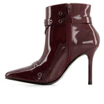 Andrea - Women's Stiletto Riveted Strap Fashion Booties