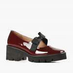 All Black - Women's Tap And Lugg Loafers