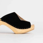 Sabot Youyou - Women's Youyou Velvet Leather Sandals