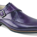 Giovanni Amato - Men’s Genuine Leather Monk Strap Dress Shoe