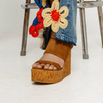 Antelope - Women's Aurora Cork Wedge Sandals