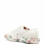 Salvatore Ferragamo - Women's Floral Trim Low Top Sneakers