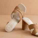 Oasis Society - Women's Santiago Raffia Heel
