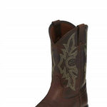 Justin - Men's Brick Buff Boot