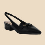 Chinese Laundry - Women's Maude Pointed Toe Slingback Low Heel