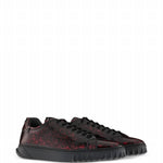 Salvatore Ferragamo - Men's Cube Gancini-print Lace-up Sneakers