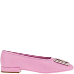 Salvatore Ferragamo - Women's Buckle Leather Ballerina Flats