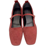 Farm Rio - Women's Adjustable Straps Buckle Square Toe Mary Jane Flats