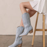 Oasis Society - Women's The Gabby Perforated Western Boot