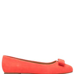 Salvatore Ferragamo - Women's Logo-plaque Ballerina Shoes