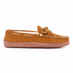 Minnetonka - Men's Pile Lined Hard Sole Moccasin Shoes