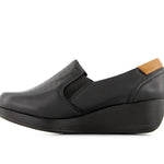 Andrea - Women's Leather Platform Loafers