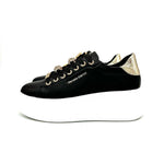 Renato Garini - Women's Bedazzled Laces Sneaker