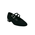 Exe - Women's Rosy Suede Mary Jane Flats