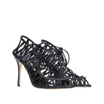Manolo Blahnik - Women's Hamza 105 Leather Sandals