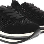 Softwaves - Women's Cassia Bling Tie Sneakers