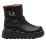 J/Slides - Texas Leather Moto Boot