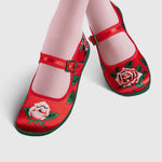 Hot Chocolate Design - Women's Blossom Shine Mary Jane Flat