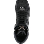 Salvatore Ferragamo - Men's Embossed Hi-top Sneakers