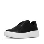 Fitflop - Women's Leather Slip-on Sneakers
