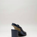 Nerogiardini - Women's Metallic Peep Toe Mule