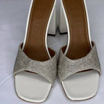 Staud - Women's Sloane Beaded High Block Heeled Sandals
