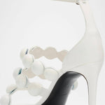 Alaia - Women's Patent Bubble Ankle-strap Sandals