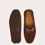 Salvatore Ferragamo - Men's Driver With Gancini Ornament Loafer