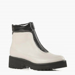 All Black - Women's Zip & Puff Boots