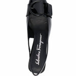 Salvatore Ferragamo - Women's Briget Patent-leather Slingback Pumps