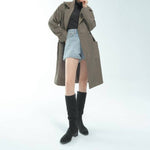Bussola - Women's Alexis Suede Knee-high Boots